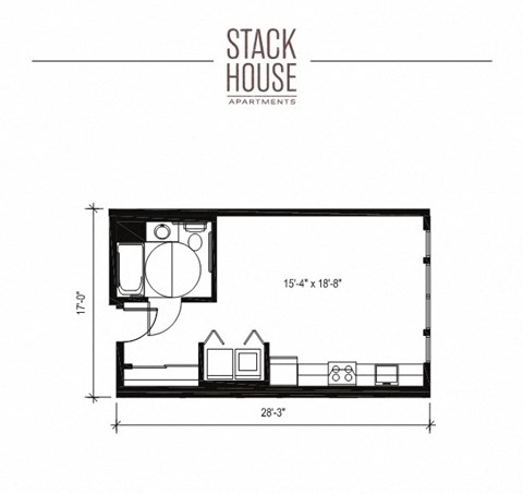 Stack House Apartments in Seattle, Washington S11 Floor Plan